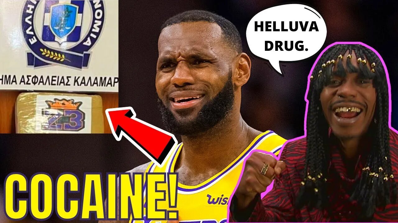 Lebron James' Name & Branding Found on $8.4 MILLION of COKE SEIZED by Law Enforcement in GREECE!