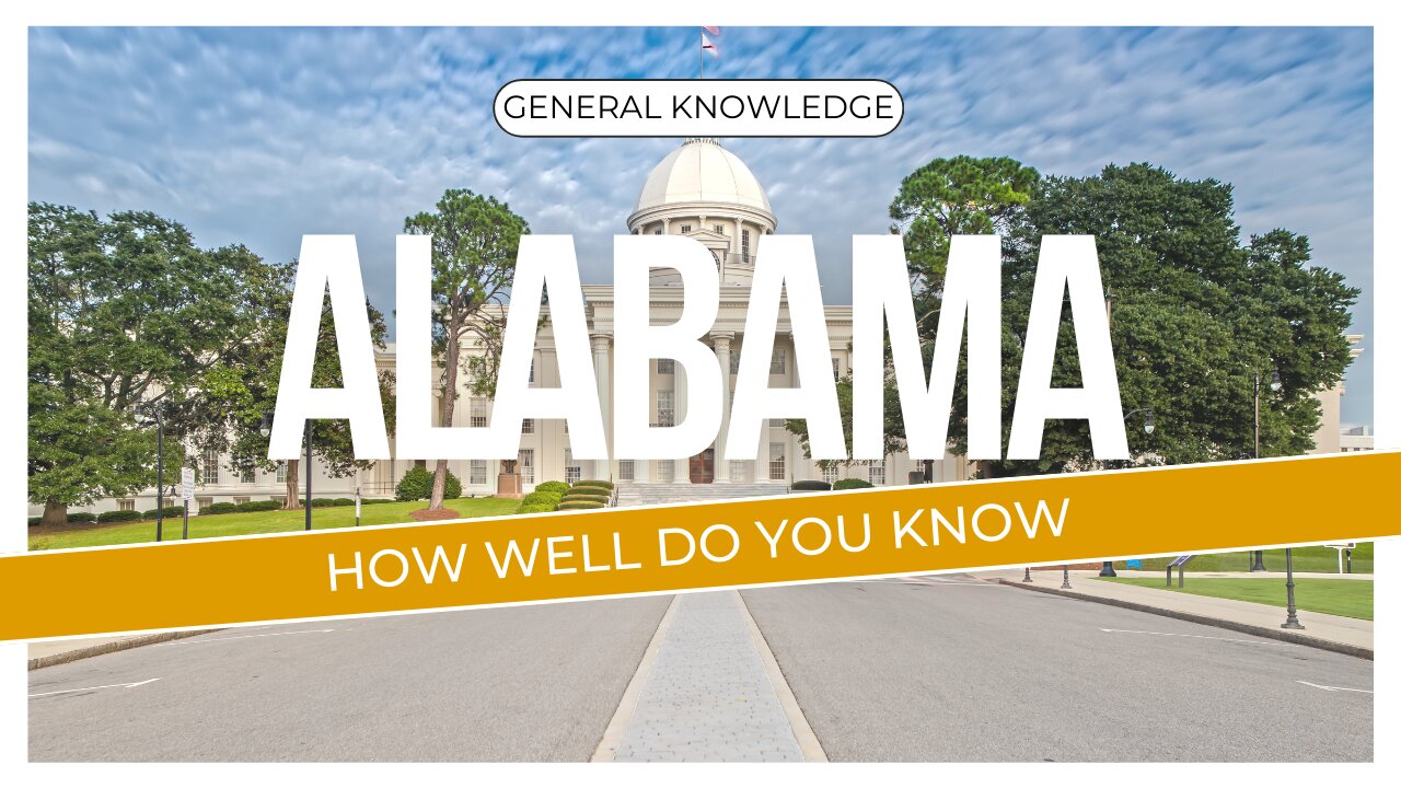 How Well Do You Know Alabama? | General Knowledge Quiz #shorts