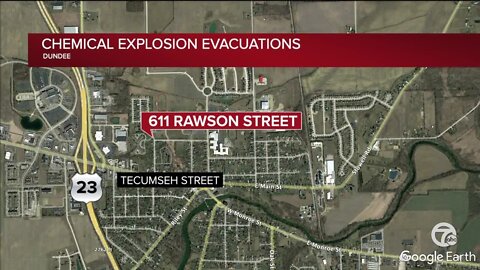 Chemical explosion evacuations