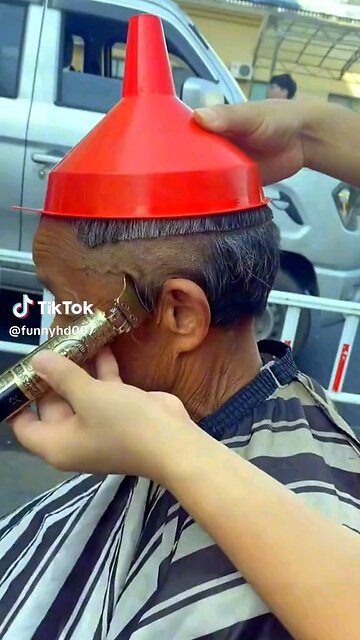 Epic Fail! Hilarious Haircut Gone Wrong. Witness the ultimate barber prank! This guy's haircut take