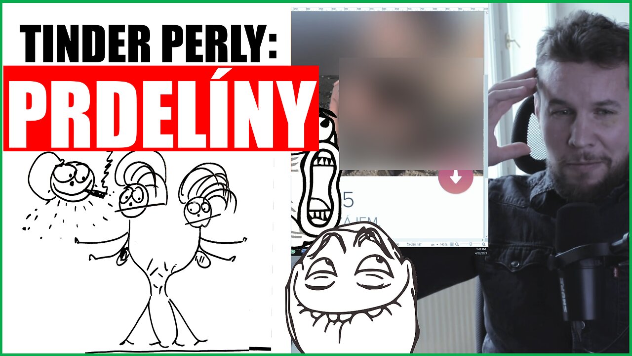 TINDER PERLY #1: PRDELÍNY