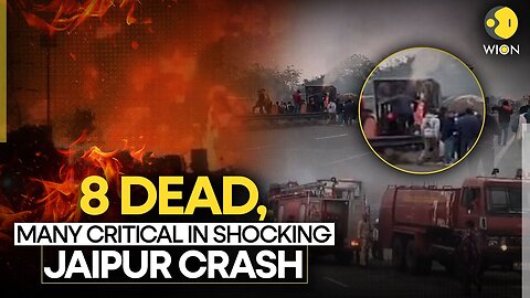 Jaipur: 8 Dead As Chemical-Laden Truck Collides With Other Vehicles On Highway | WION Originals