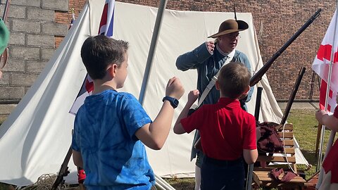 Colonial Days, Musket Training