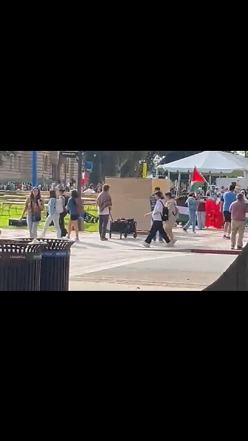 UCLA Protesters Chant 'We Want Jewish Genocide'