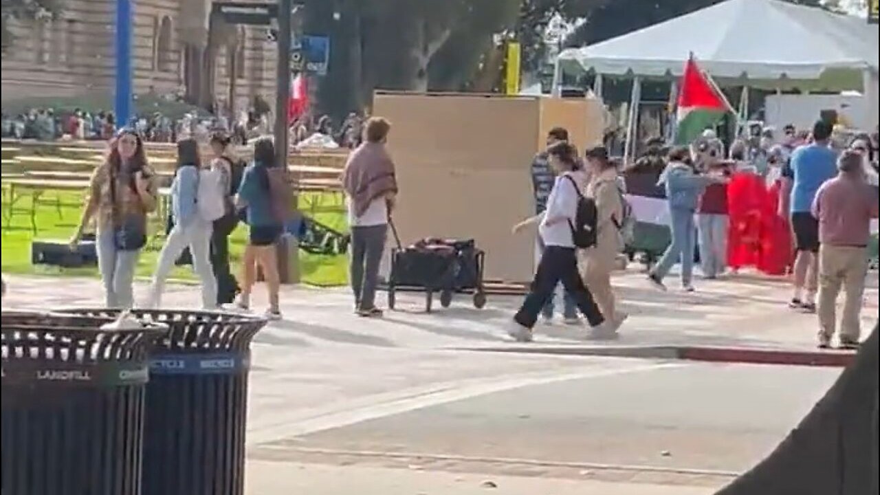 UCLA Protesters Chant 'We Want Jewish Genocide'