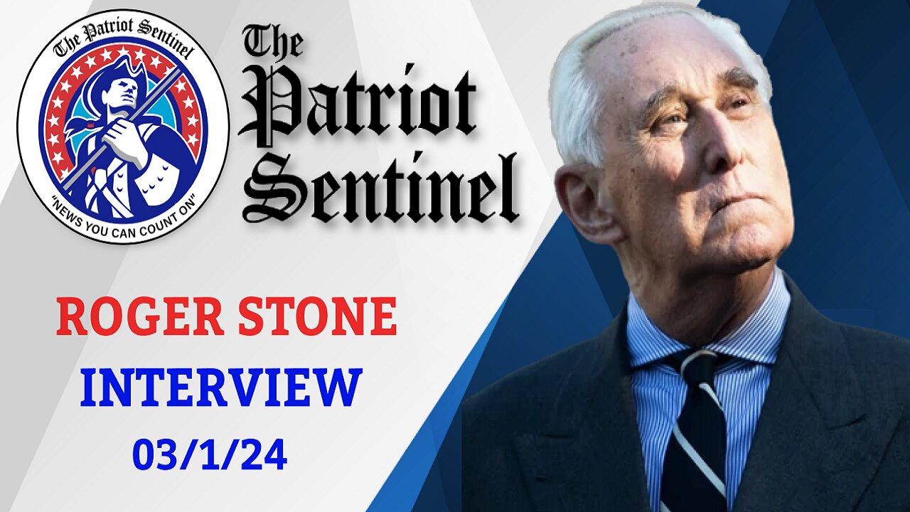 Patriot Sentinel Podcast: Roger Stone on Hope for the Future