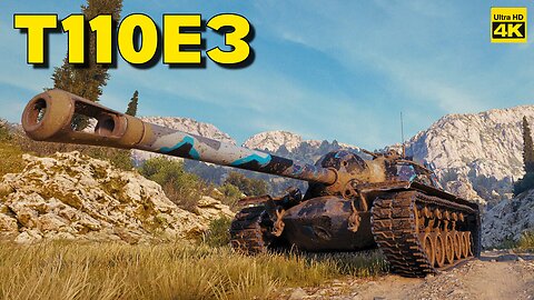 World of Tanks 5 Kills 10,4k damage T110E3 | 4K Video | - My battle My rules