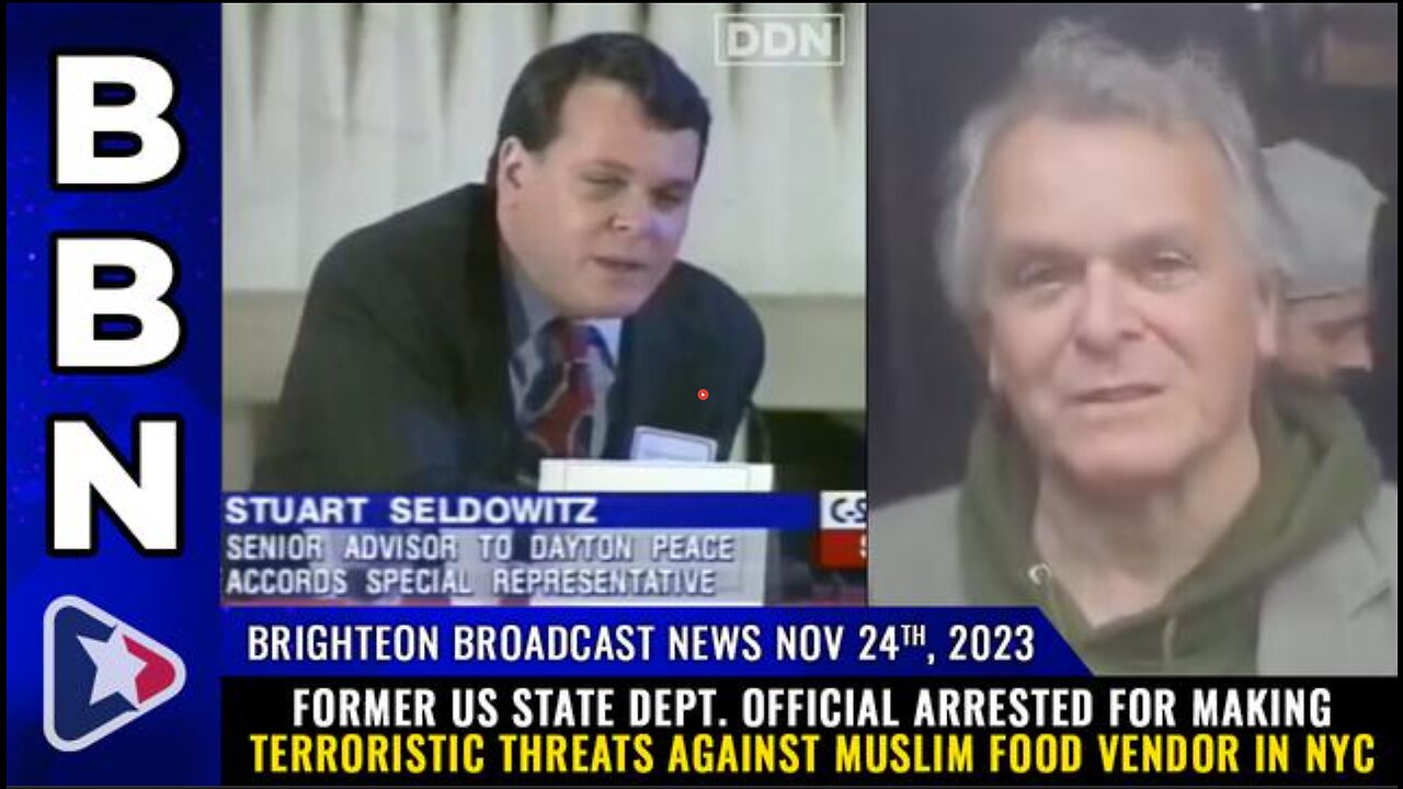 FORMER US STATE DEPT. OFFICIAL ARRESTED FOR MAKING TERRORISTIC THREATS, BBN (24 NOV 23)