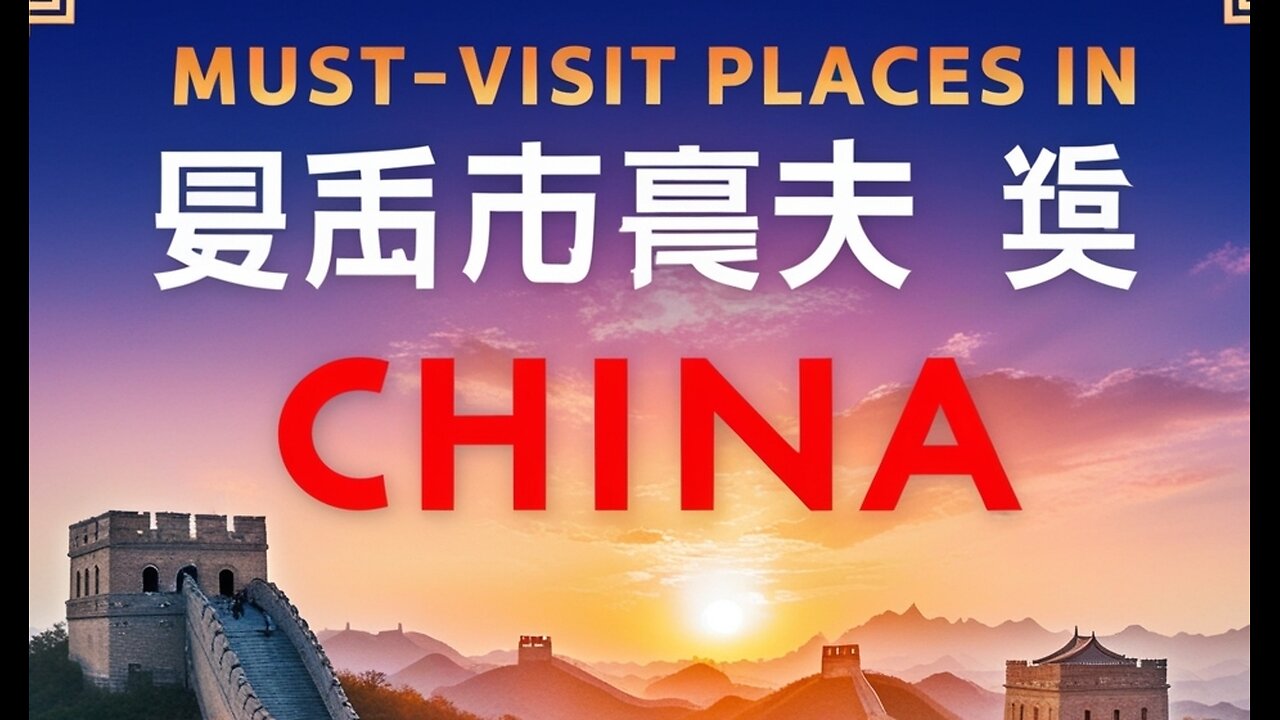 Embark on an unforgettable journey with our countdown of the top five must-visit places in China..