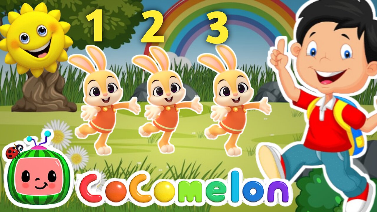 Learn to Counting 1 to 100 | 123 numbers | one two three, 1 to 100 Counting, rhymes for kids