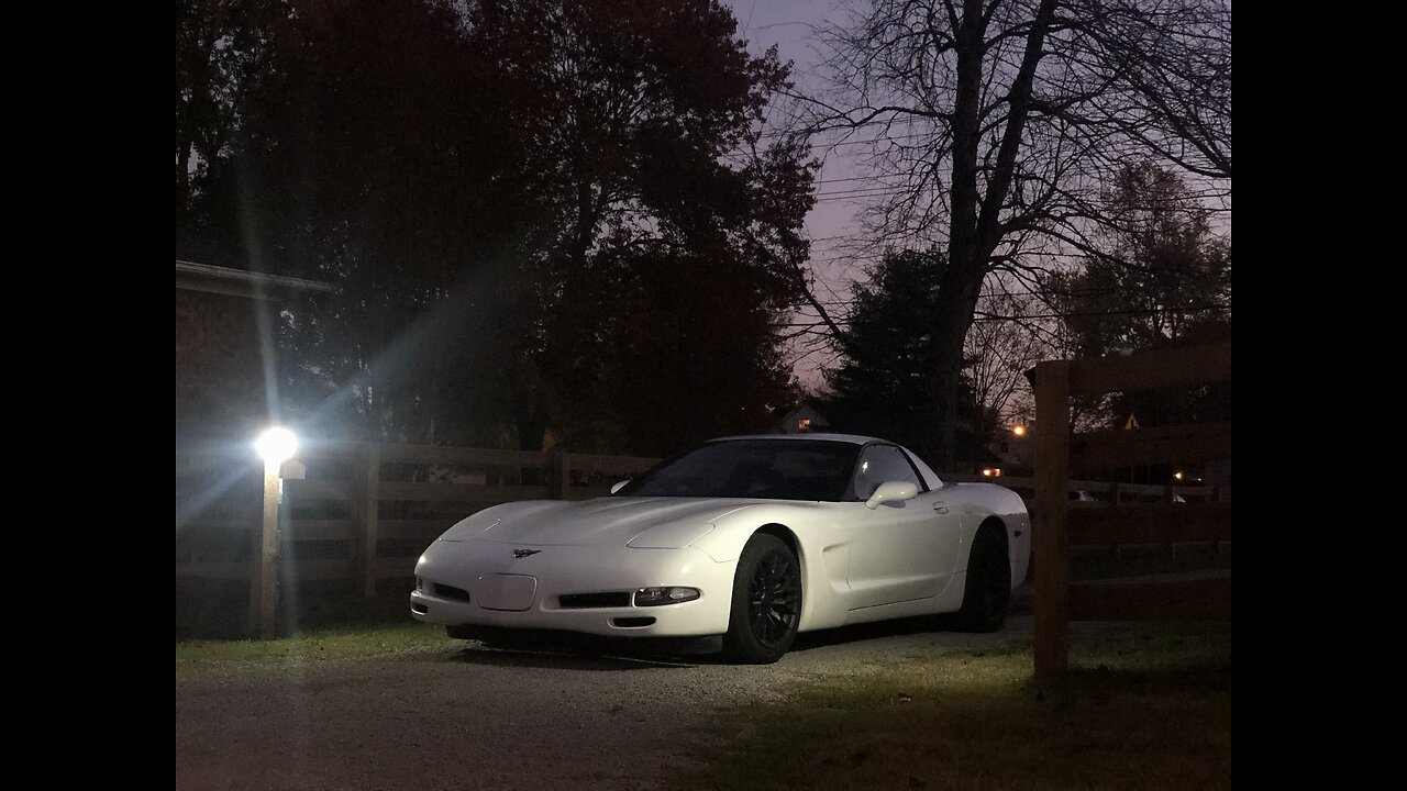 C5 corvette rolling up on SS camaro