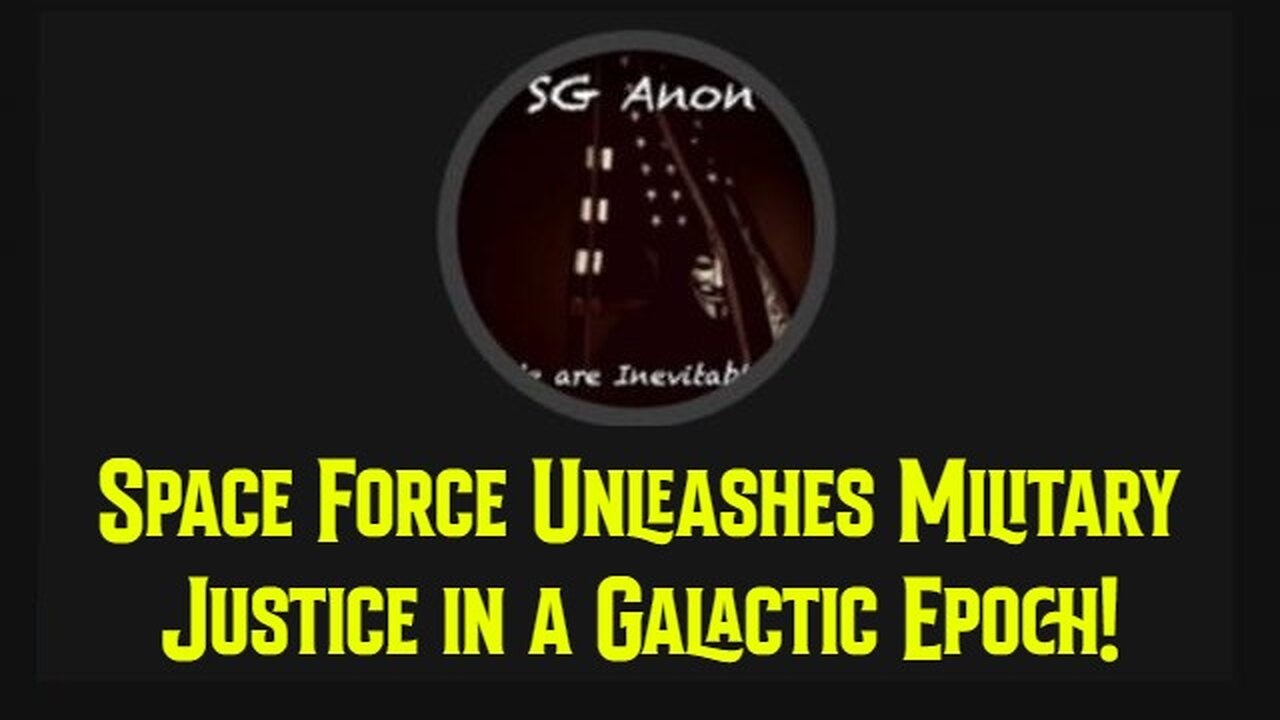 SG Anon's Cosmic Tribunal: Space Force Unleashes Military Justice in a Galactic Epoch!