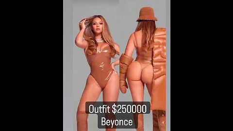 Cutee Beyonce vdios || outfit $25000 ?