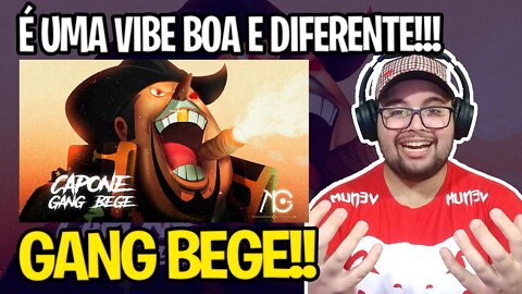 REACT Rodrigo Zin - Capone Gang Bege ( One Piece )