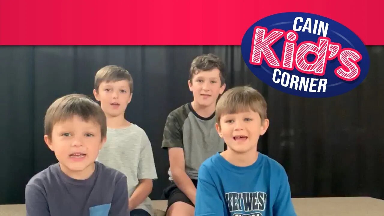 Cain Kid's Corner: Do it Right!