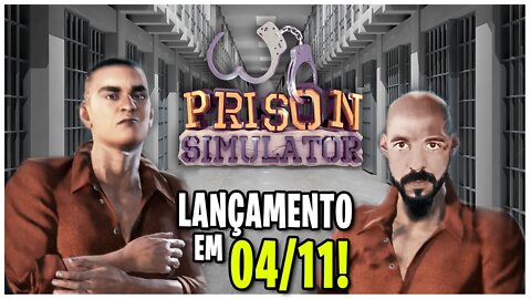 Botando ORDEM na CADEIA! Demo GRATUITA de Prison Simulator (Simulador de prisão)