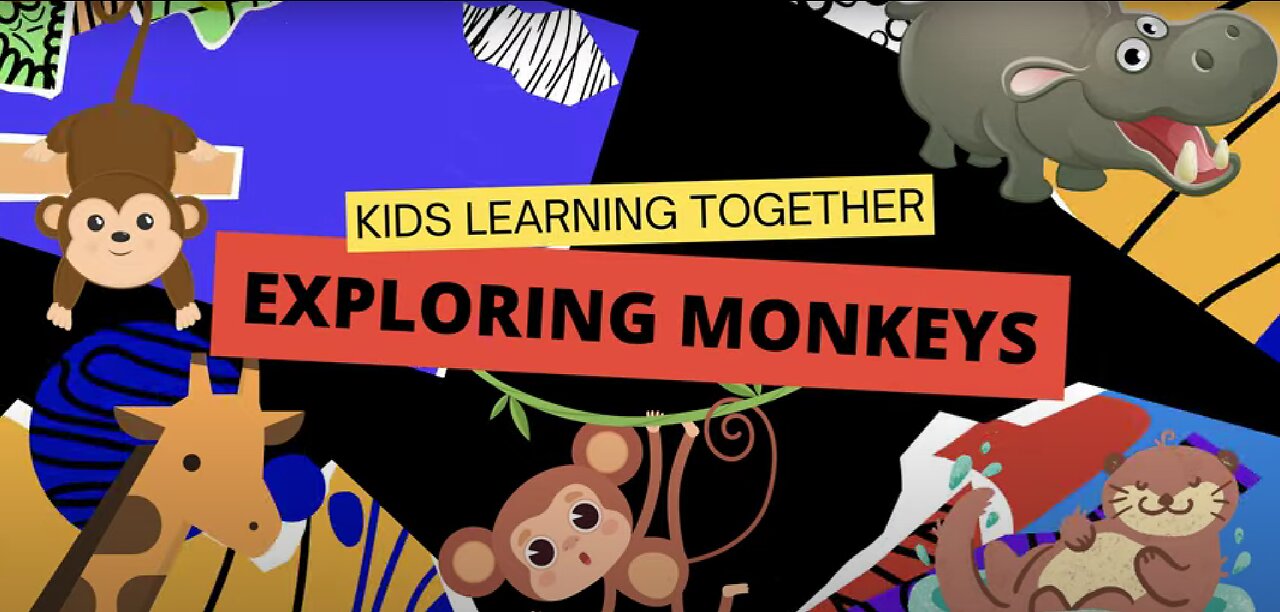 Kids Learning About Monkeys