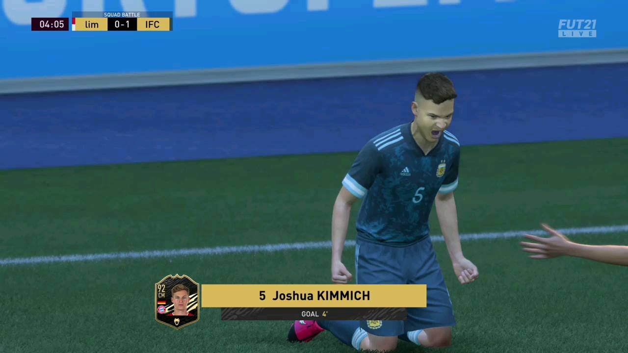 Fifa21 FUT Squad Battles - Joshua Kimmich goal