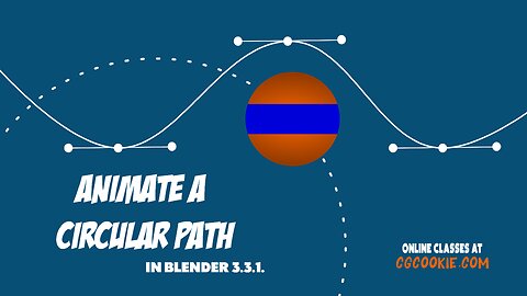 Animate a circular path