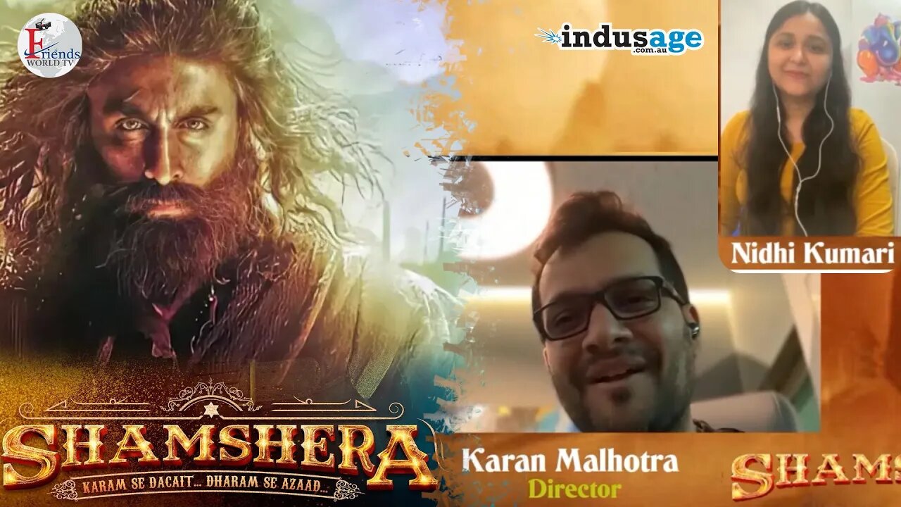 Shamshera | Karan Malhotra Interview | Ranbir Kapoor, Sanjay Dutt, Vaani Kapoor