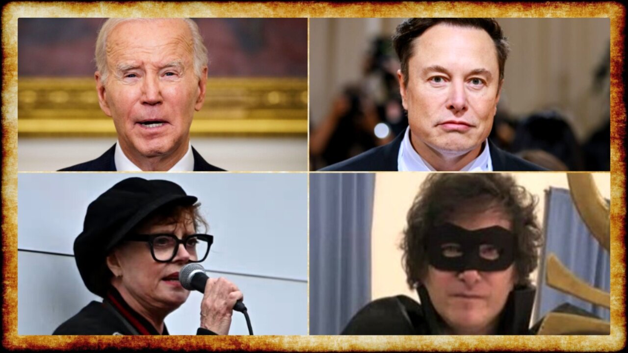 Biden LOSING Youth Vote, Elon SUES Media Matters, Agency DROPS Sarandon, Argentina Goes FAR RIGHT