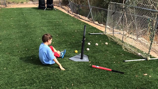 Boy's Baseball Blunder