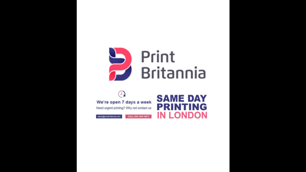 Print Britannia | Same Day Printing Service In London
