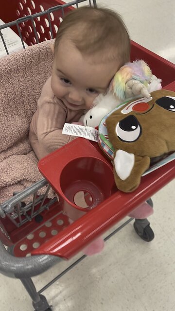 Baby Loves Unicorn At First Sight