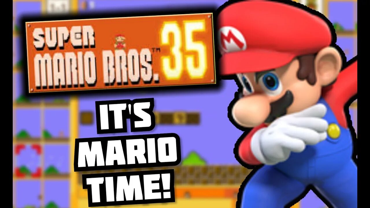 Conquer the Mushroom Kingdom - Super Mario Bros 35 Triumph!