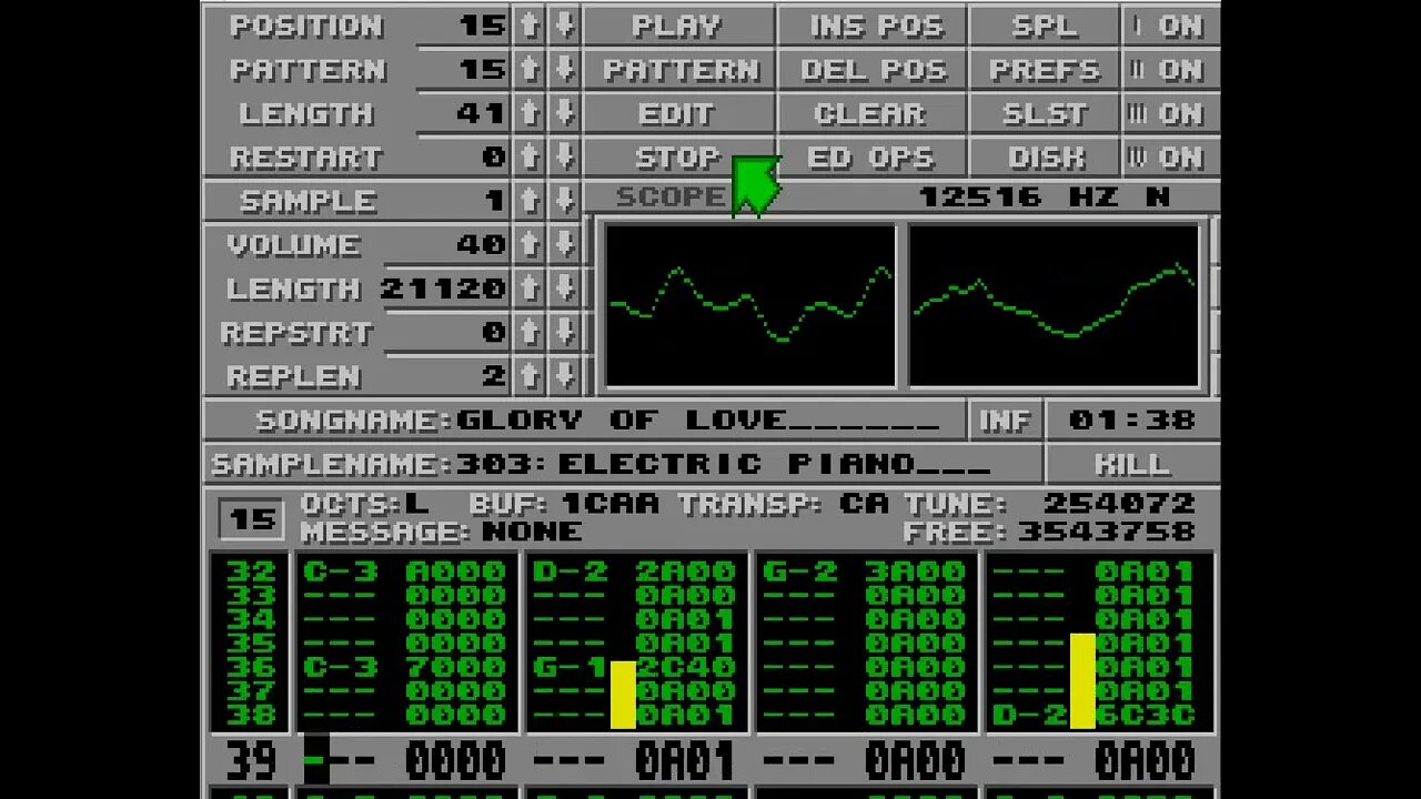 Atari ST Protracker Mods - Glory of Love