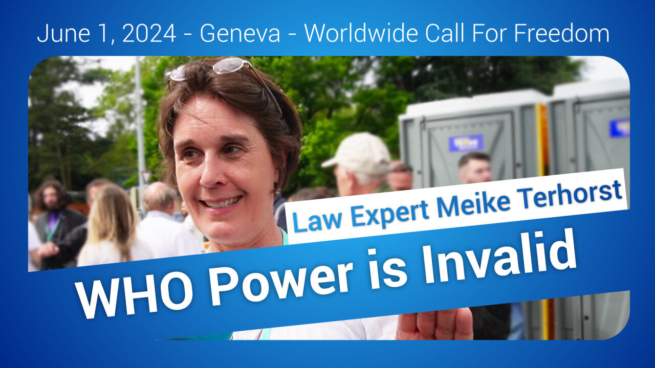 WHO Power is Invalid says Law Expert Meike Terhorst | www.kla.tv/29430