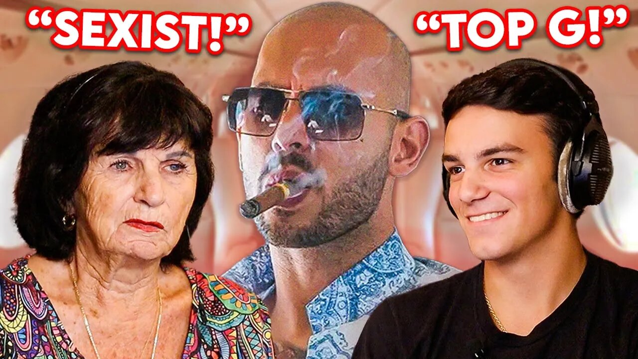 Grandma REACTS To Andrew Tate's CRAZIEST Takes