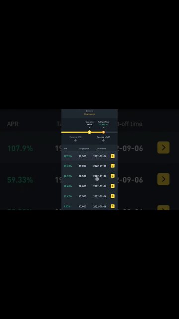 BTC USDT SELL LOW DUAL INVESTMENT REWARDS BINANCE #binanceearn #binance #dualinvestment #staking