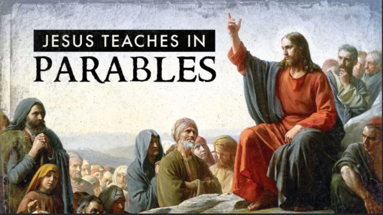 Why does Jesus teach in parables?