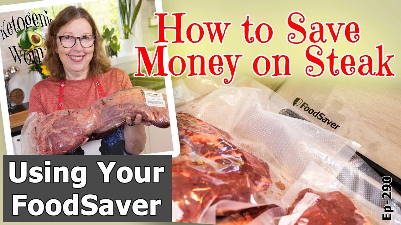 How to Save Money on Steak | Eat Cheaper on Carnivore! Food Saver for Freezing Steak