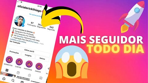 NOVO! 2 Formas de Como Ganhar Seguidores no Instagram 😲 ( até 992 seguidores por dia!) 2021