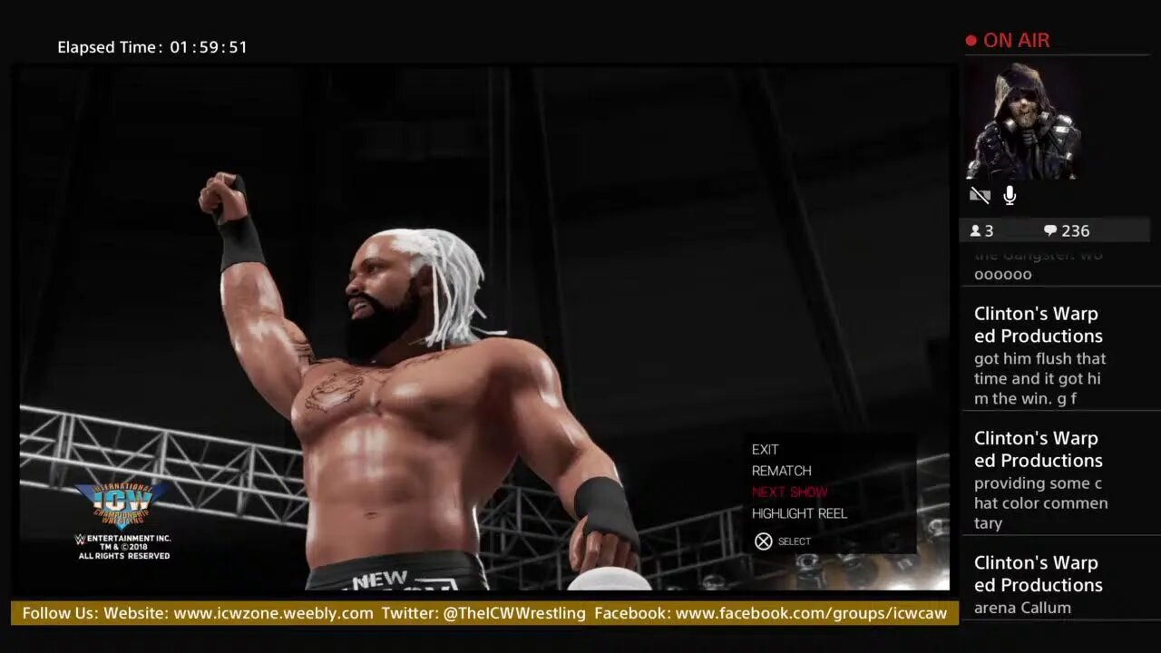 International championship wrestling (Episode 197)