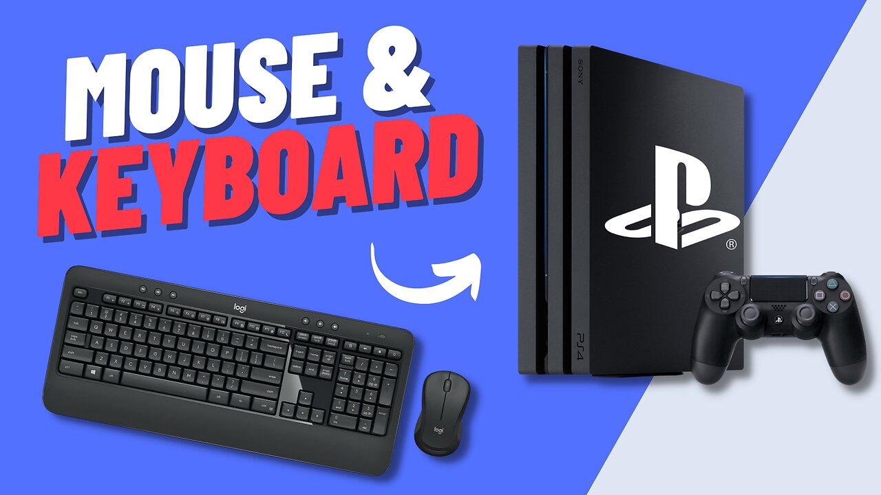 How to use Keyboard and Mouse on Playstation 4 (2024)