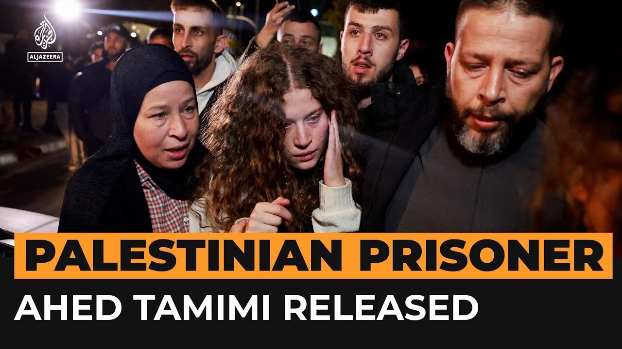 Palestinian activist Ahed Tamimi freed under Israel-Hamas truce | Al Jazeera Newsfeed