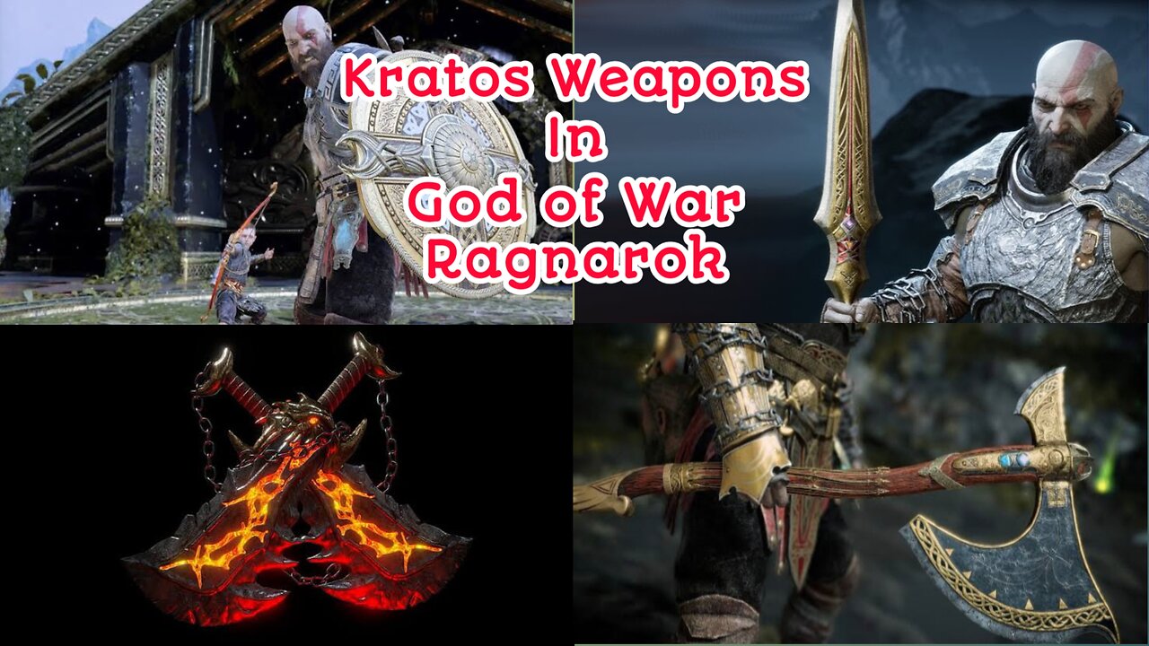 Kratos Weapons #God #war #kratos #weapons #kratosweapons #gaming #reels #shorts #trending #ragnarok