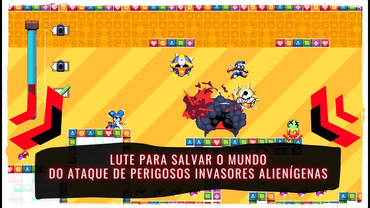 Chenso Club - Salve o Mundo do Ataque de Perigosos Invasores AlienĂgenas (Jogo para Consoles e PC)
