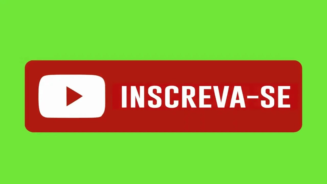 Chroma key botão inscreva-se green screen