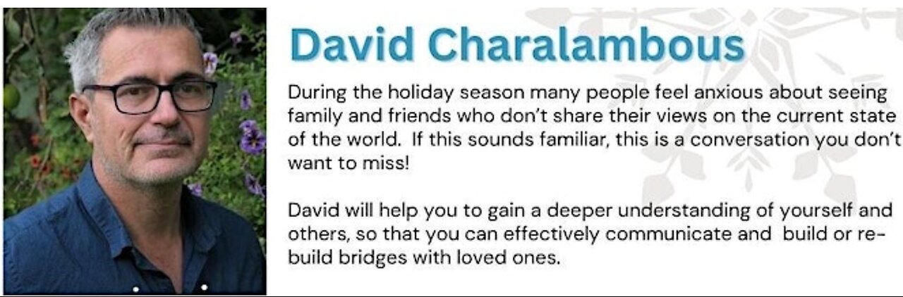 Bridging The Divide with Behavioural and Communication Specialist David Charalambous