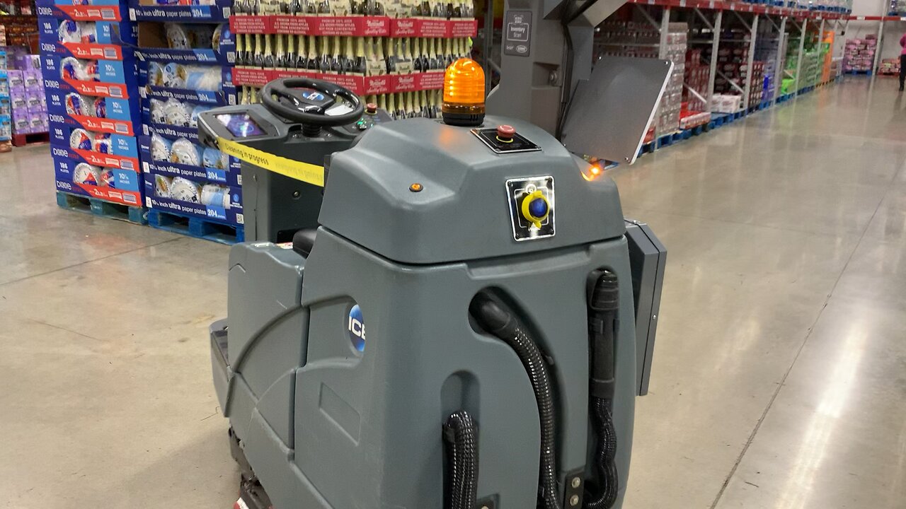 Sam’s Club Auto Floor Cleaning