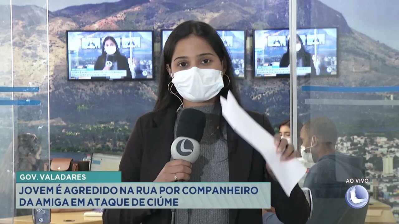 Governador Valadares: jovem é agredido na rua por companheiro da amiga em ataque de ciúme