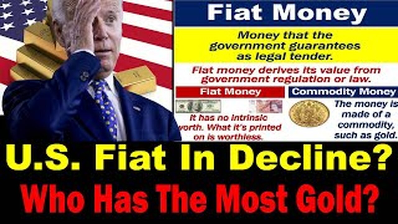 U.S. Financial System Is Based On A Circle Jerk Of Fiat Currency!