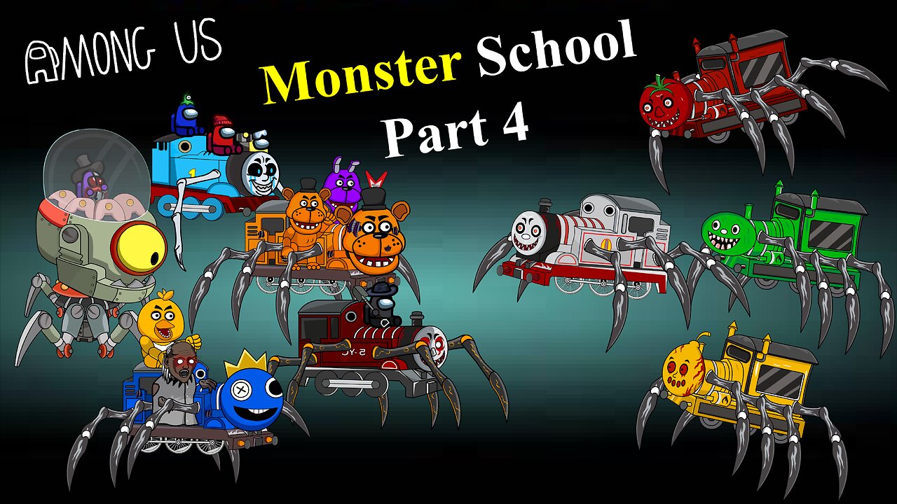 Among us Monster School Compilation