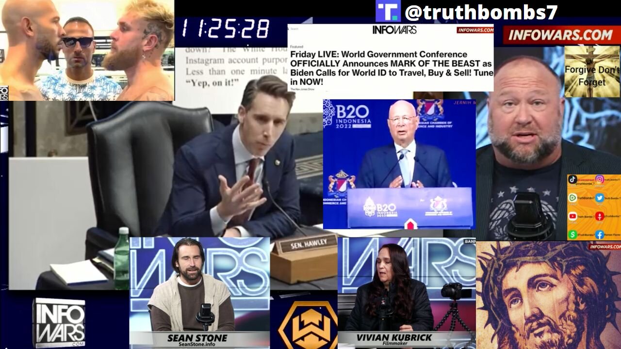 11/21/2022 World Government Conference OFFICIALLY Announces MARK OF THE BEAST as Biden Calls for World ID to Travel, Buy & Sell! Tune in NOW! – Friday FULL SHOW 11/18/22