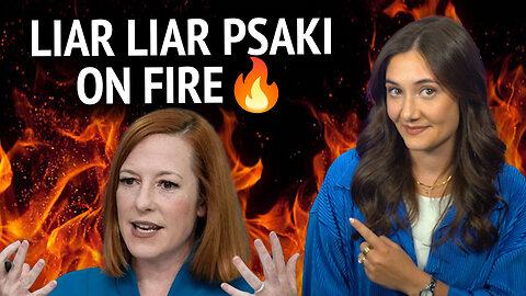 Jen Psaki Caught LYING In Her Book About Sleepy Joe