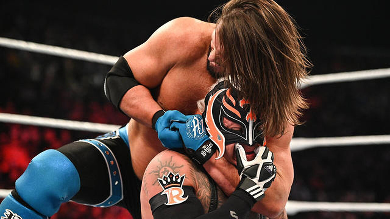 AJ Styles vs. Rey Mysterio – WWE Title Elimination Chamber Qualifying Match: Raw, Jan. 31, 2022 @0vikash